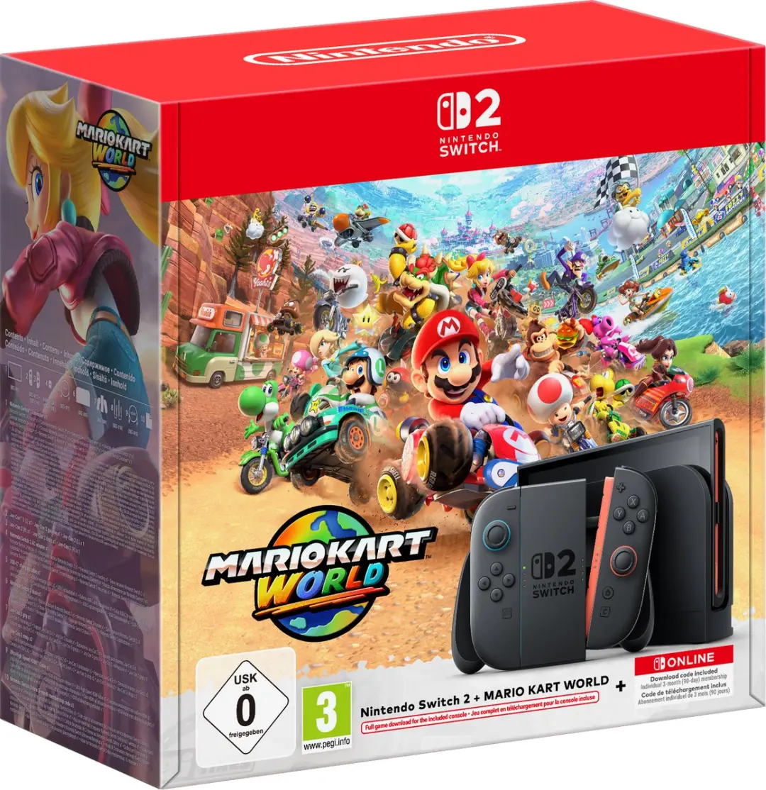 Nintendo Switch 2 Mario Kart World Bundel