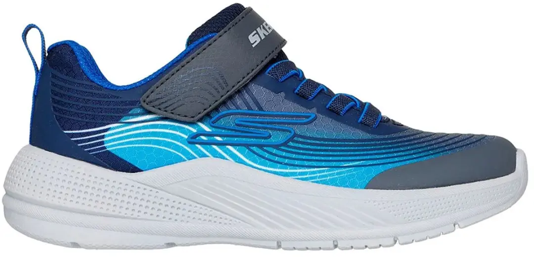 Skechers Microspec Advance Schoenen - EU 35 - Blauw