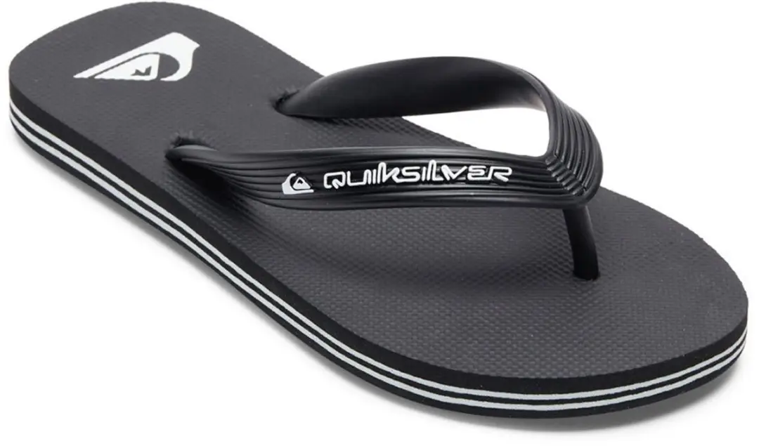 Quiksilver Molokai Core Slippers Zwart EU 32 Jongens,Meisjes