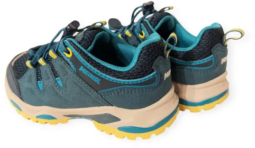 Meindl Wandelschoen Salto Junior 2133 49 Petrol Blauw Geel