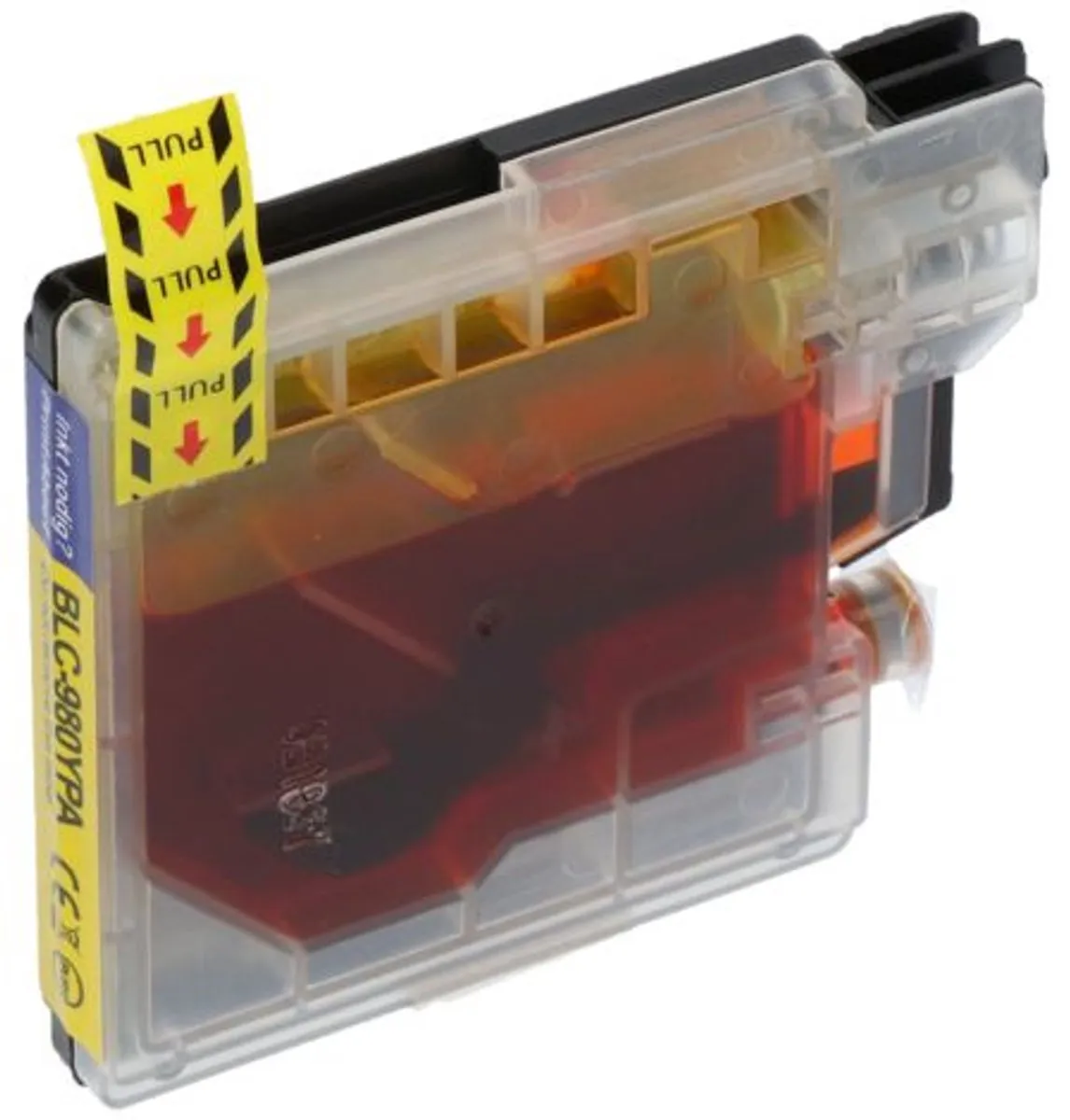 PrintAbout LC-980Y Inktcartridge Geel - Brother