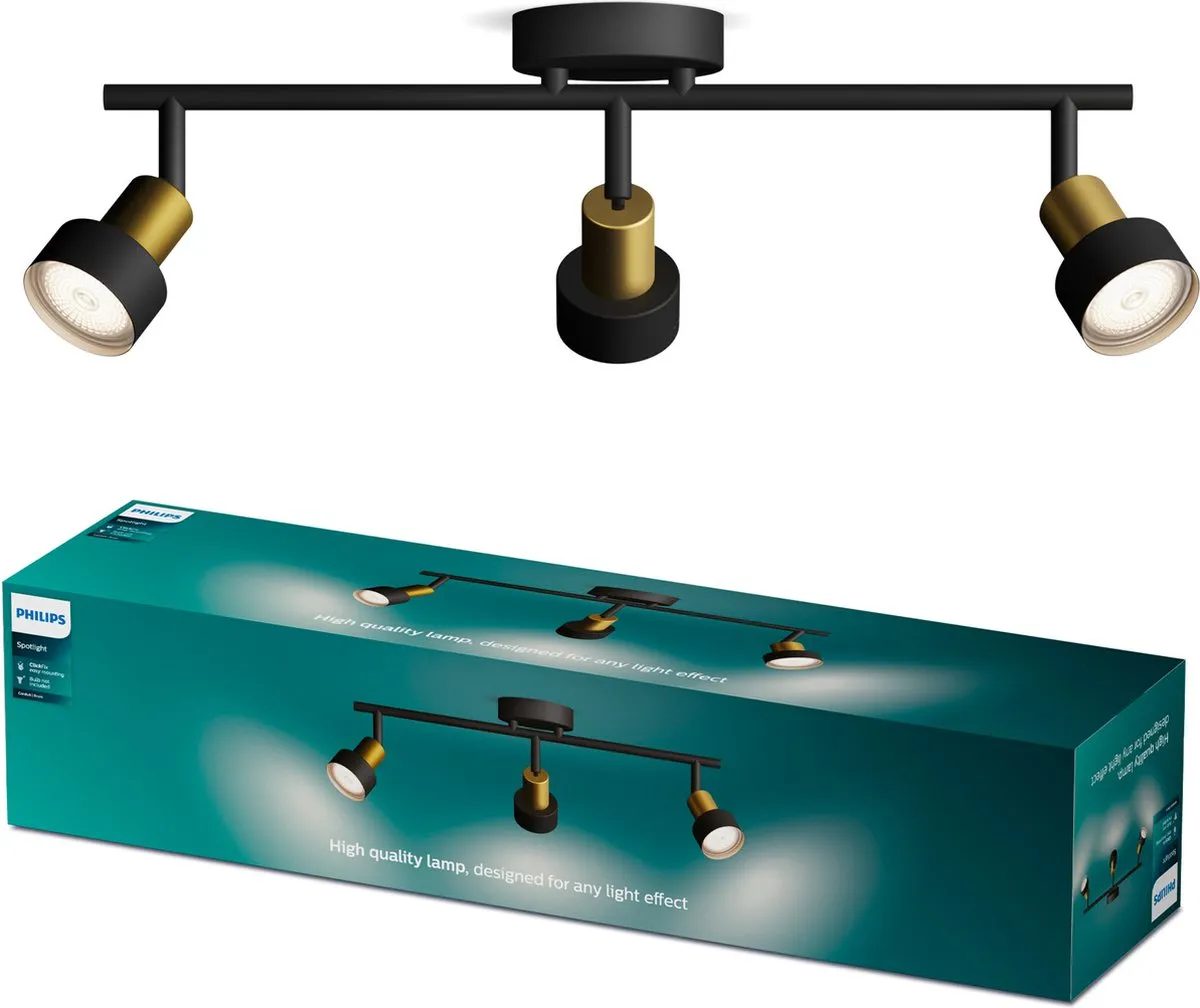 Philips Conduit Spot Plafondspot 3x5W
