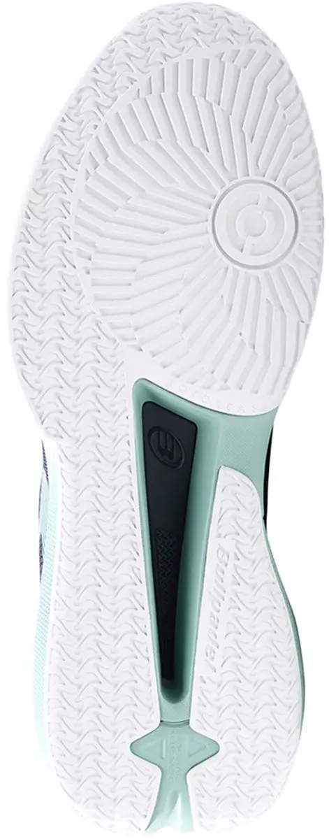 Bullpadel Neuron 26V Heren Padelschoen - 40 - Blauw/Groen/Wit - afbeelding 4 van 6
