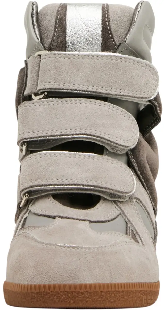 Steve Madden Mavis Dames Sneakers - Grijs - Maat 40 - afbeelding 2 van 6