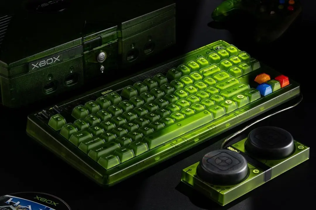 8BitDo Retro Mechanical Azerty Toetsenbord Xbox Edition - afbeelding 3 van 3