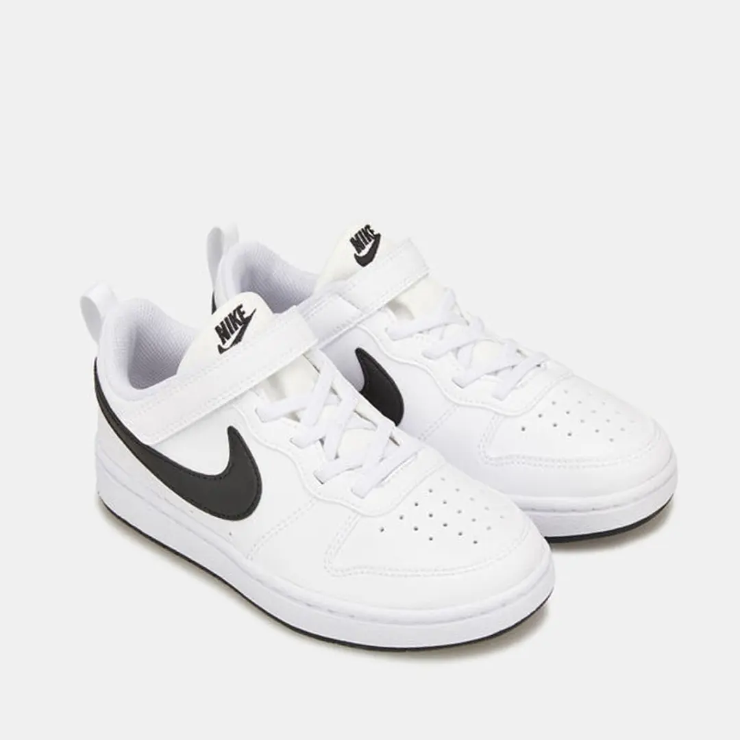 Nike Court Borough Low Recraft PS - Wit-Zwart