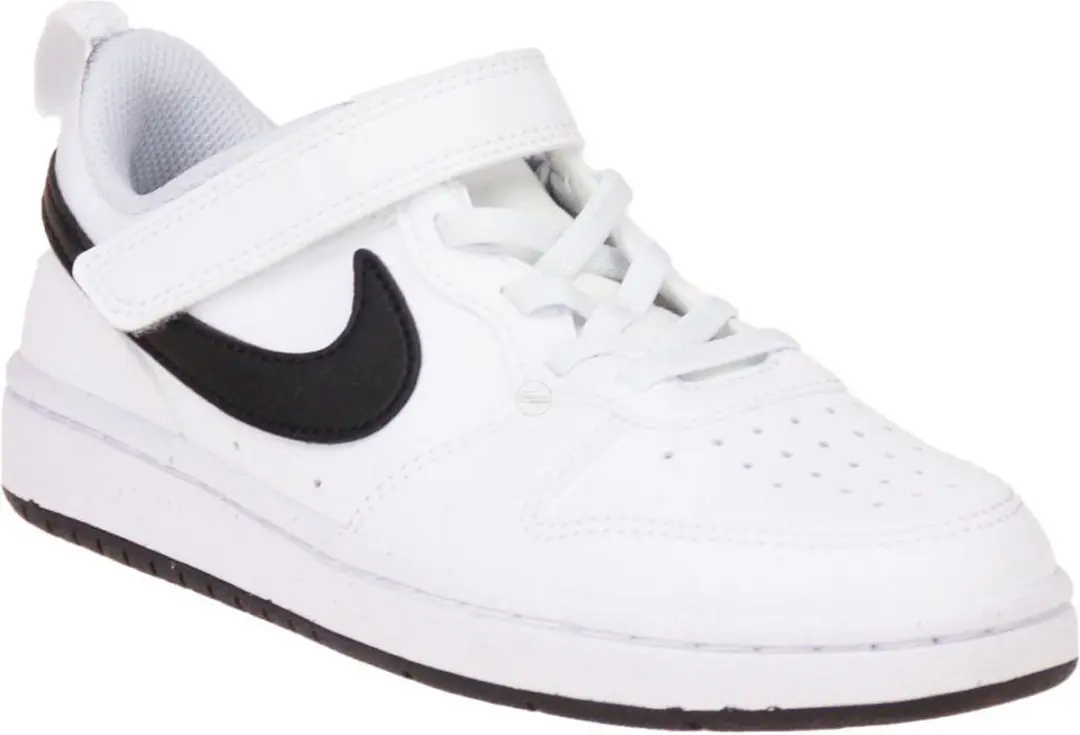 Nike Court Borough Low Recraft PS - Wit-Zwart