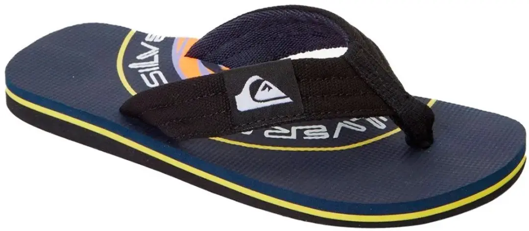 Quiksilver Molo Layback Slippers Zwart EU 33 Kinderen