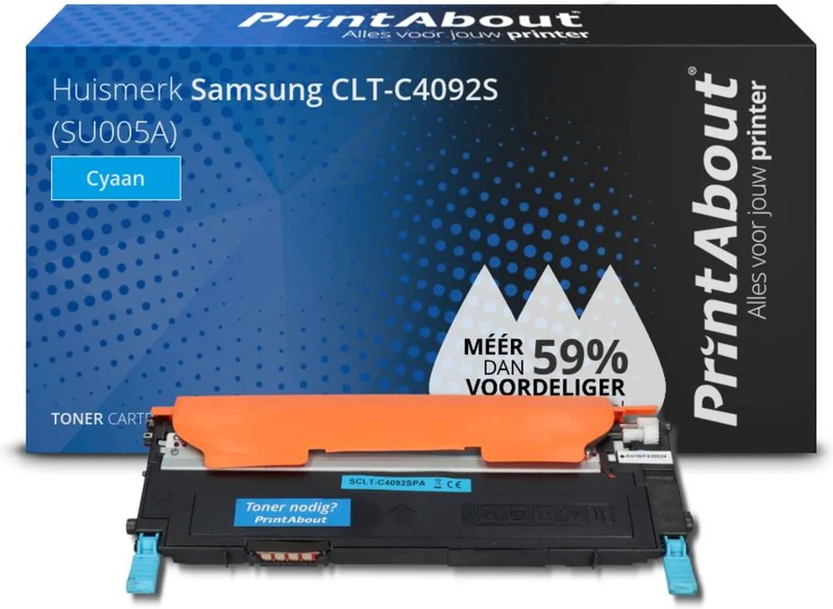 PrintAbout CLT-C4092S Toner Cyaan