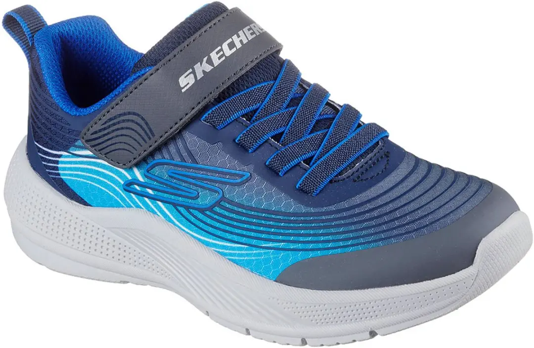 Skechers Microspec Advance Schoenen - EU 30 - Navy - afbeelding 3 van 6