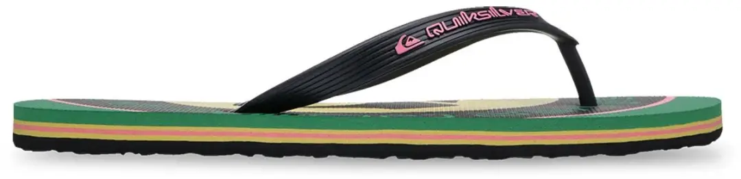 Quiksilver Molokai Screen Slippers Zwart EU 44 Man