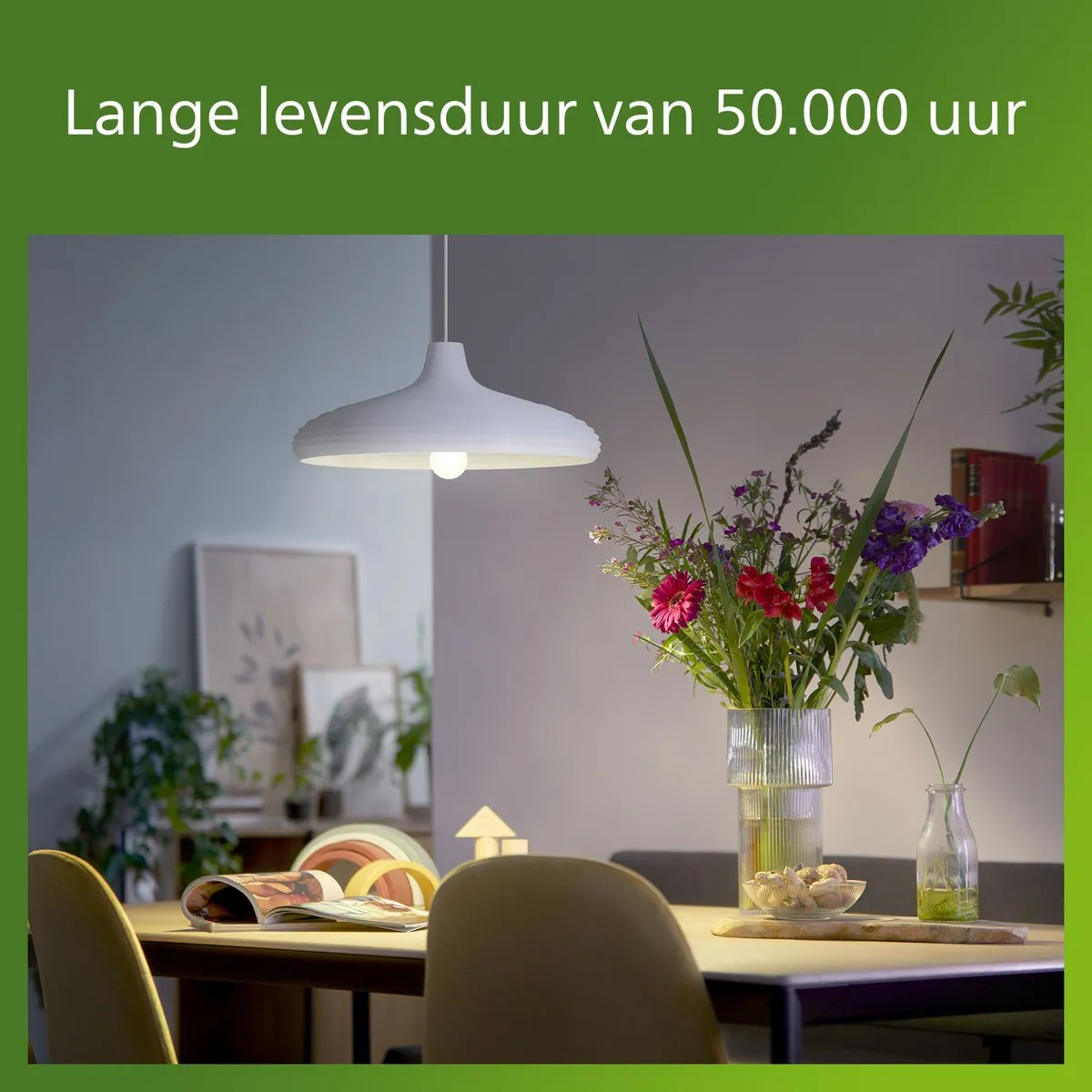 Philips UltraEfficient LED Lamp 5.2W E27 - Mat - Koelwit 4000K