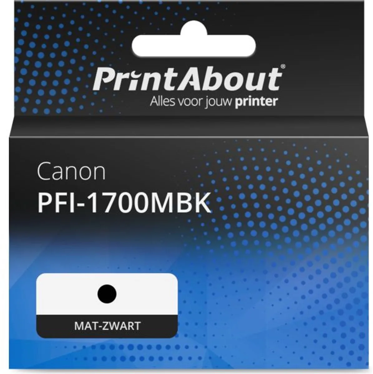 PrintAbout PFI-1700MBK Inktcartridge Mat-zwart