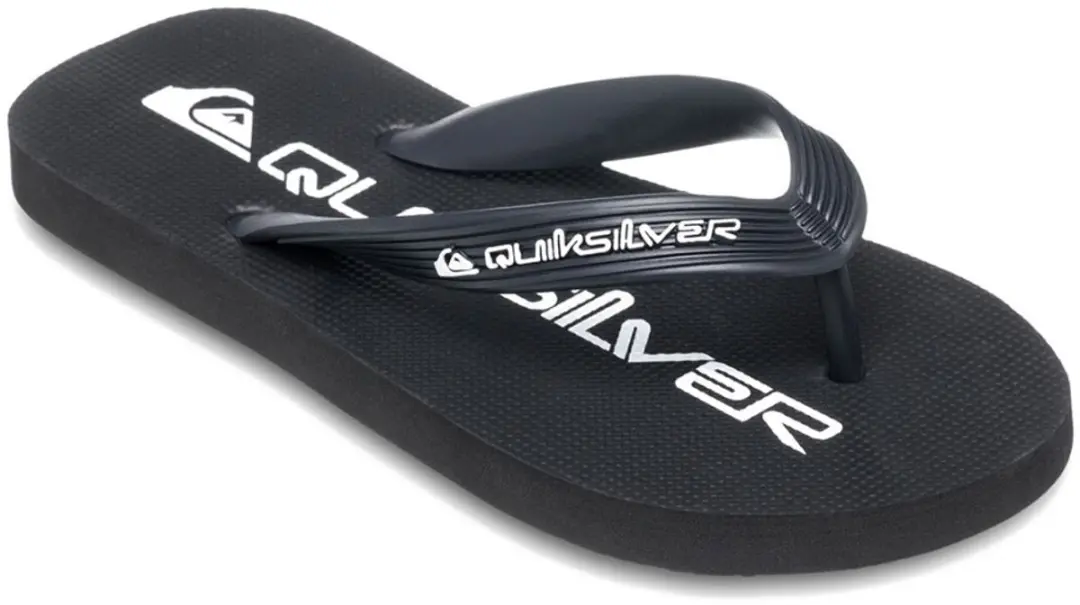Quiksilver Java Wordmark Slippers Zwart EU 28 Kinderen