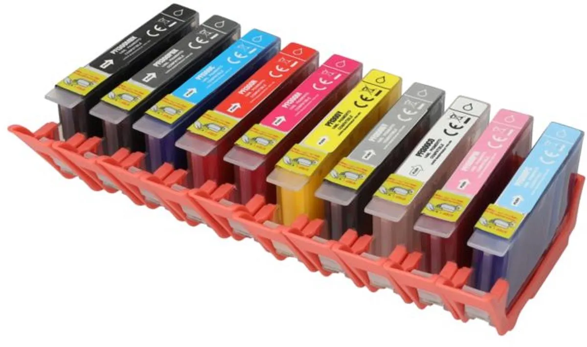 PrintAbout PFI-300 Inktcartridges - 140ml - 10 Kleuren - o.a. Canon