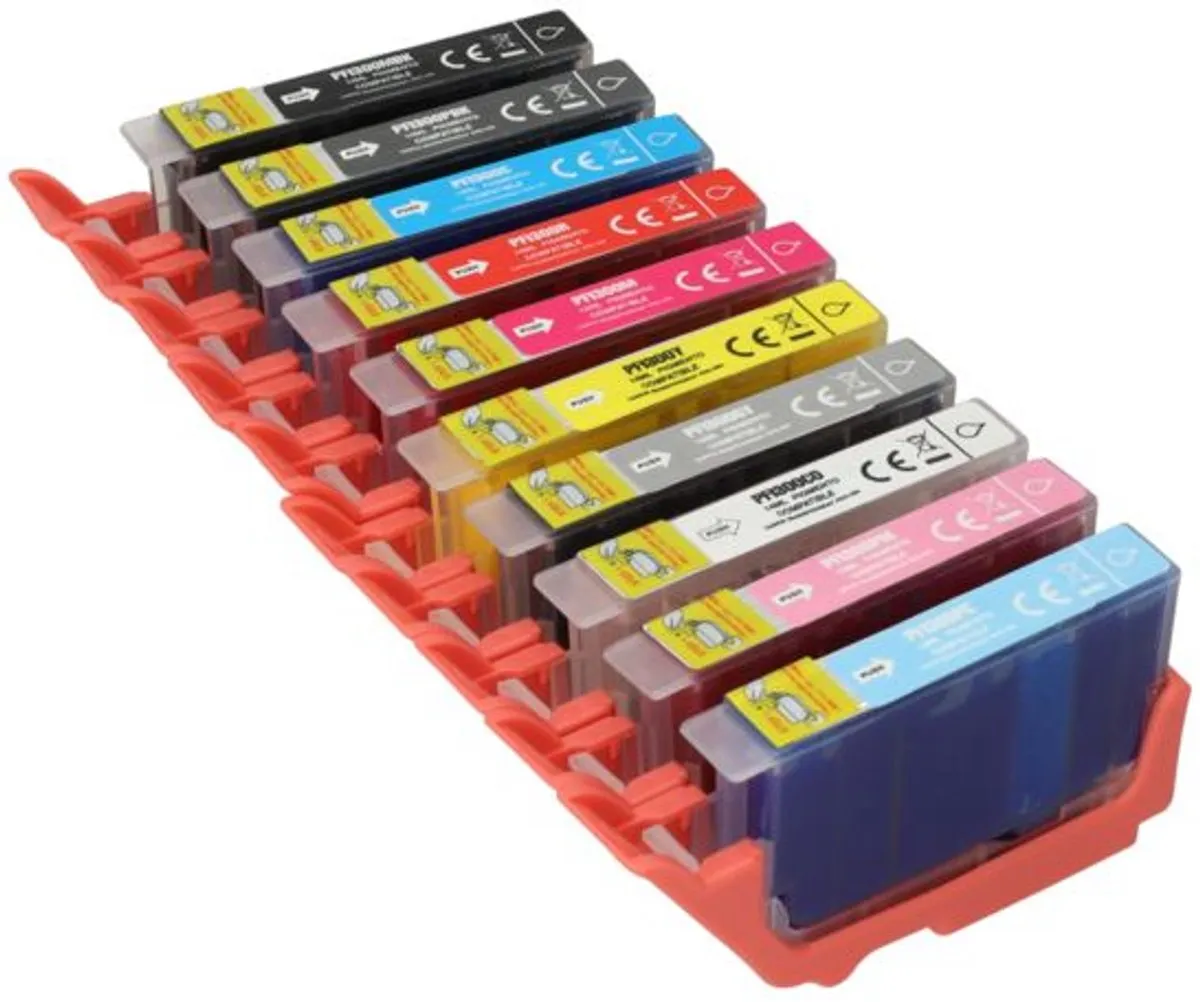 PrintAbout PFI-300 Inktcartridges - 140ml - 10 Kleuren - o.a. Canon