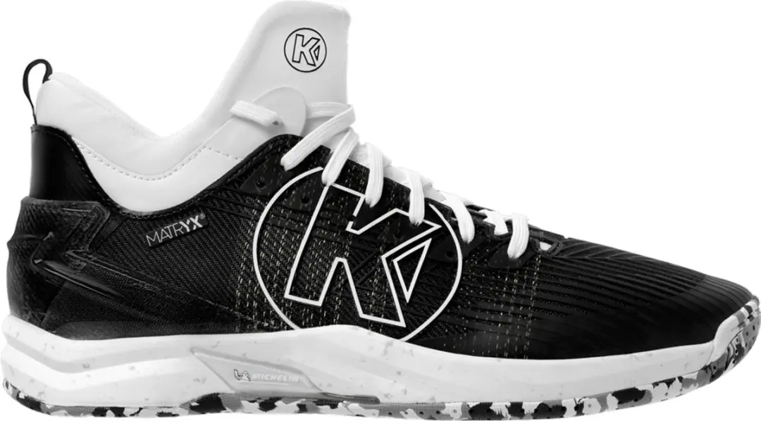 Kempa Attack Mid 2008670 Handbalschoenen - 45.5 - Black/White