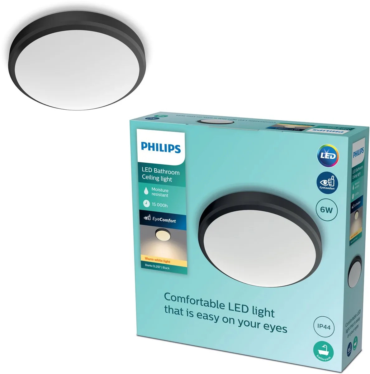 Philips Doris Plafondlamp 6W
