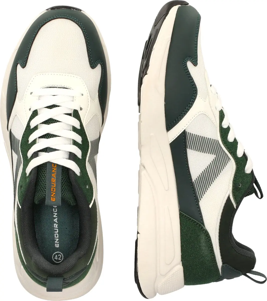 ENDURANCE Sneaker Abantes 45 - Groen/Wit