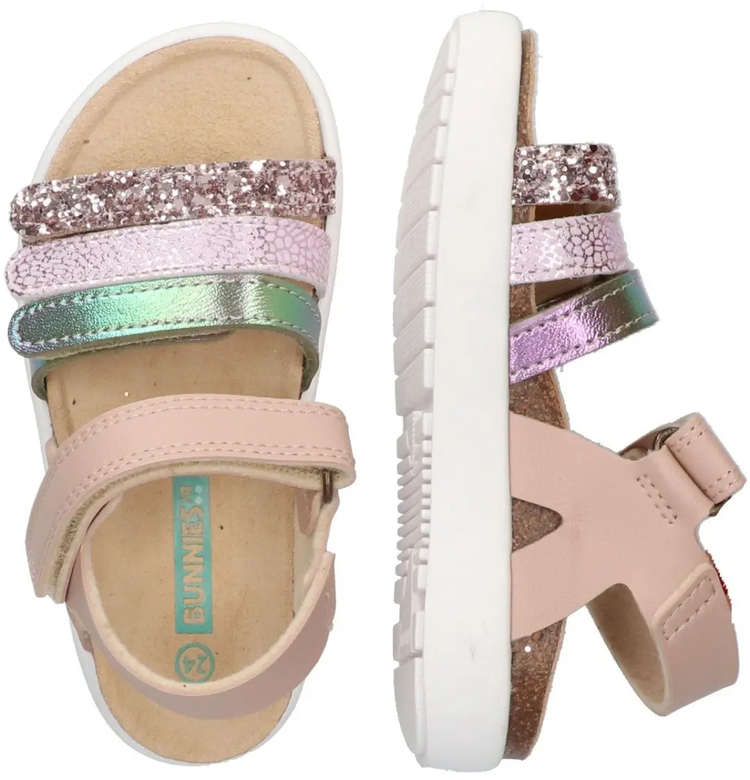 BunniesJR Vera Verano Platte Sandalen - Roze - Maat 25