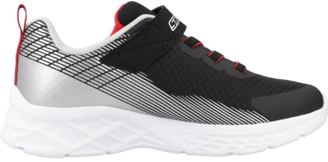 Skechers Microspec Ii Zovrix Schoenen Zonder Veters Zwart EU 36 1/2 Jongen