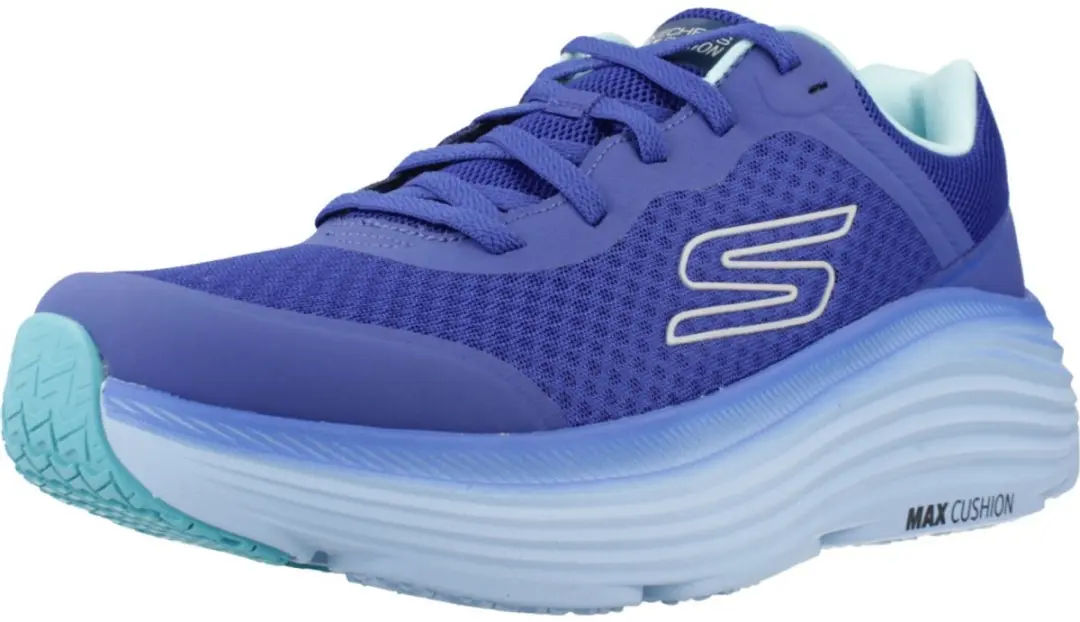 Skechers Max Cushioning Endeavour Hardloopschoenen - Blauw 41 - afbeelding 3 van 6