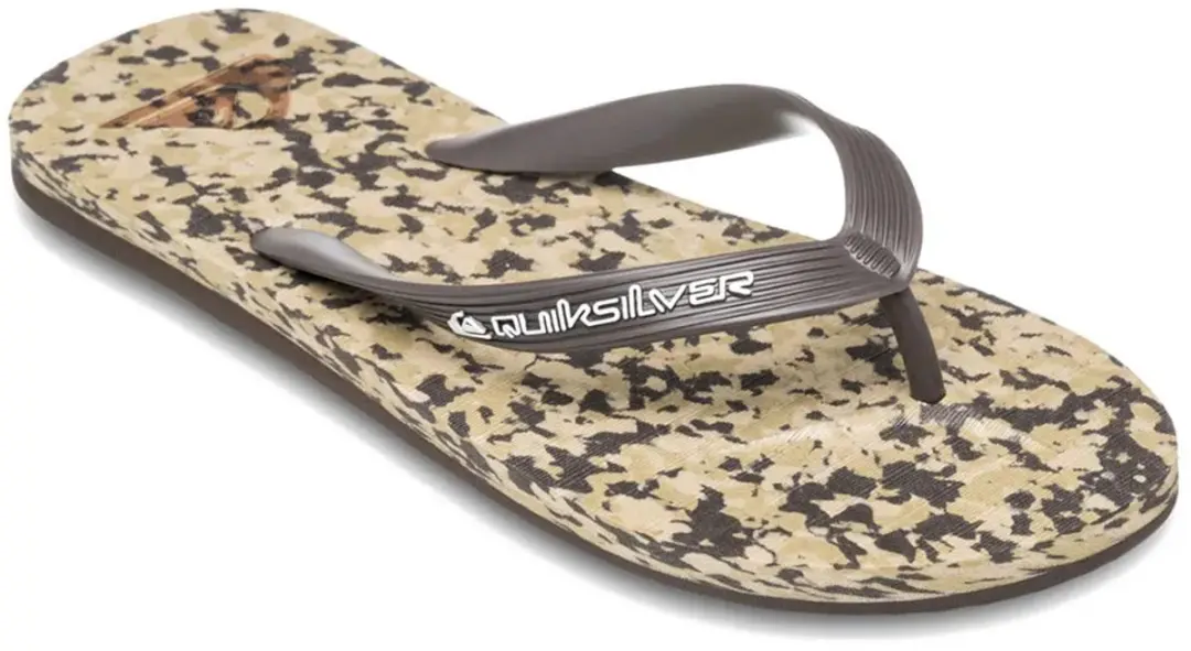 Quiksilver Molokai Recycled Slippers Beige EU 42 Man