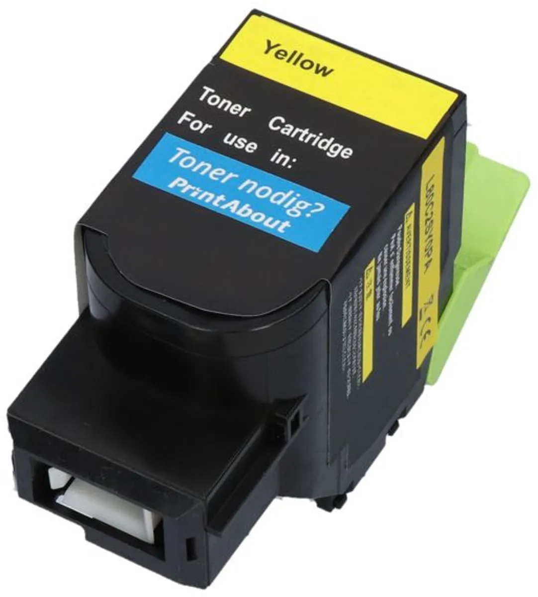 PrintAbout Huismerk 80C2SY0-PA Toner Geel - 2.200 pagina's
