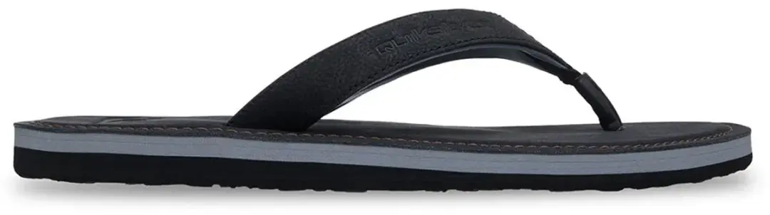 Quiksilver Molokai Nubuck 26 Slippers Zwart EU 43 Man