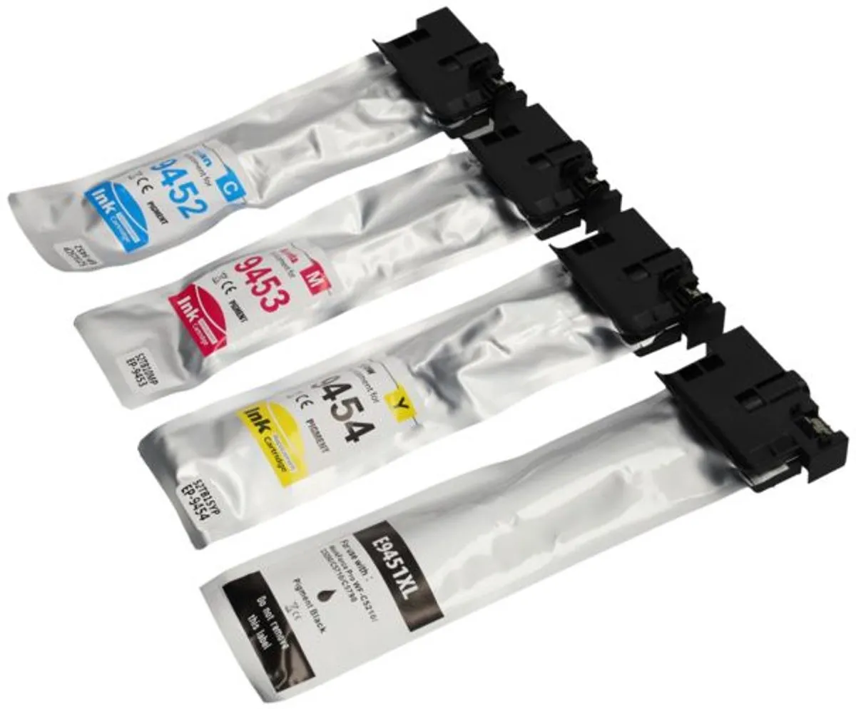 PrintAbout Inktcartridge T9451/52/53/54 4-kleuren XL - 197.8ml - o.a. Epson