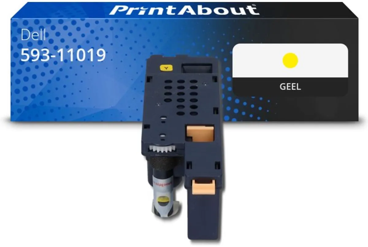 PrintAbout Dell 593-11019 Toner Geel