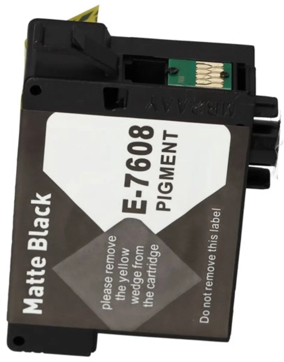 PrintAbout T7608 Inktcartridge Mat-zwart - 29.5ml - Epson SURECOLOR SC P600