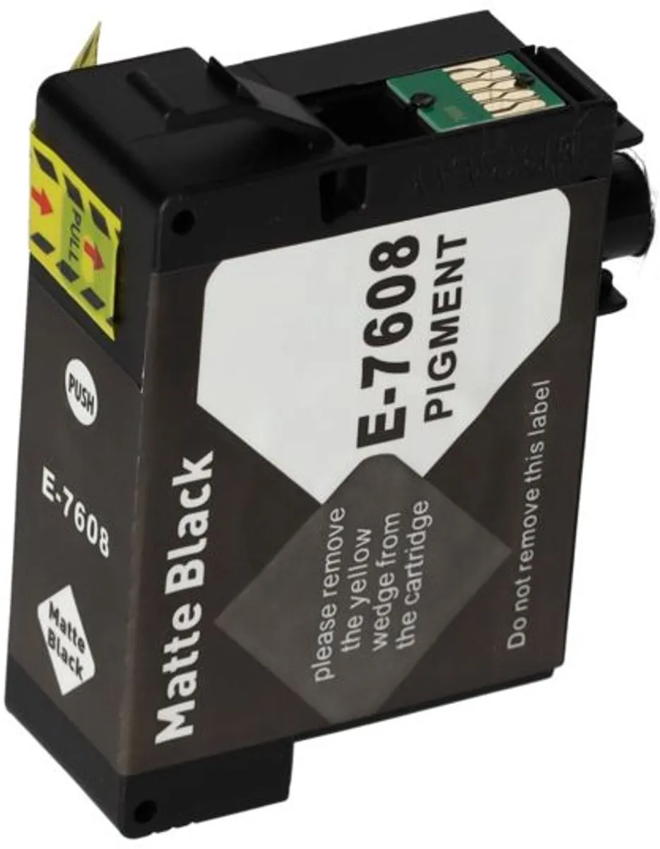 PrintAbout T7608 Inktcartridge Mat-zwart - 29.5ml - Epson SURECOLOR SC P600