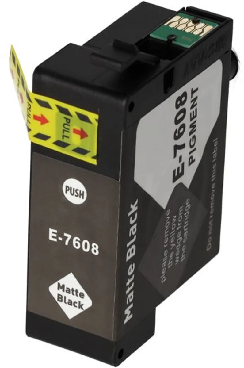 PrintAbout T7608 Inktcartridge Mat-zwart - 29.5ml - Epson SURECOLOR SC P600