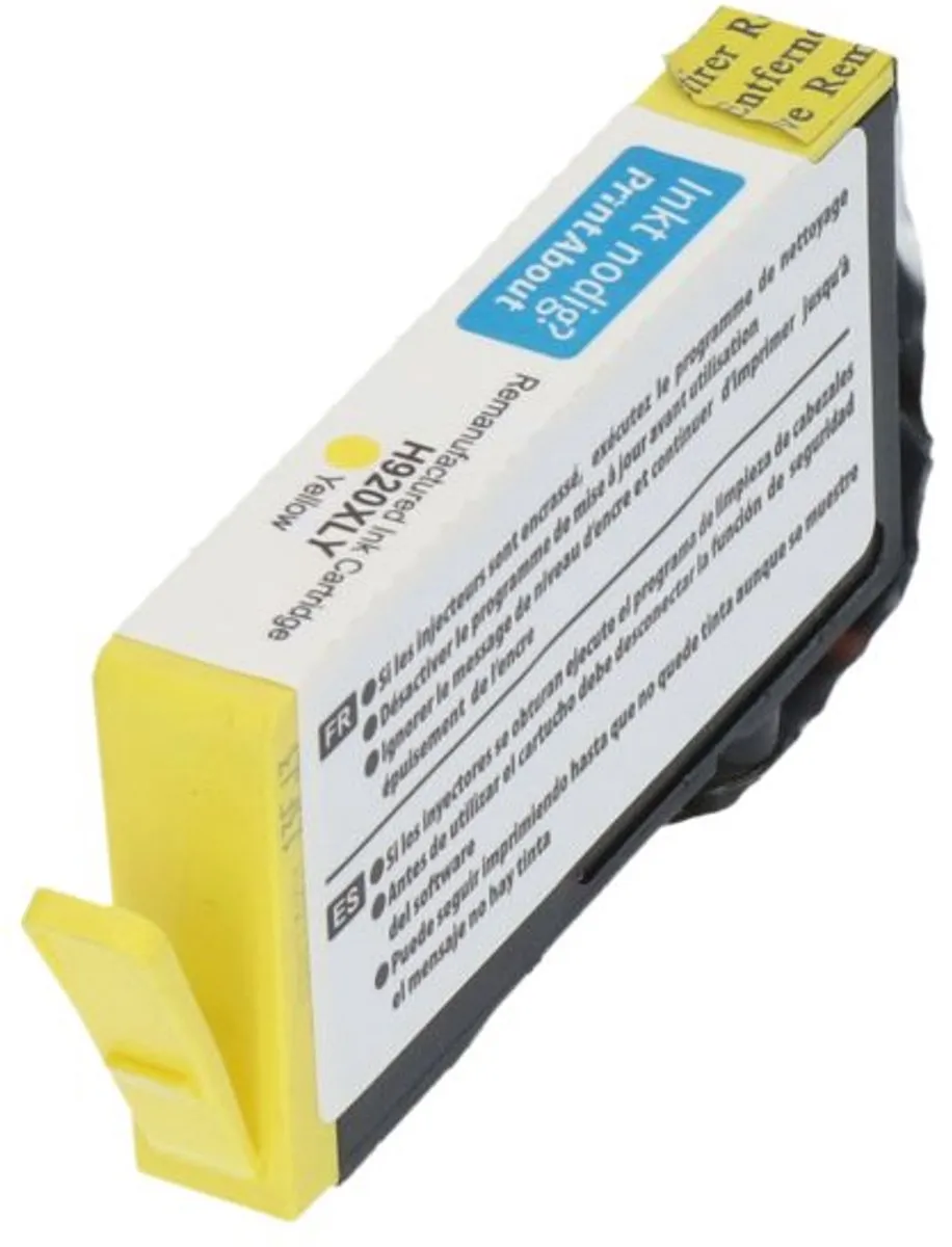 PrintAbout Inktcartridge CD974AE Geel - 13ml - HP OfficeJet