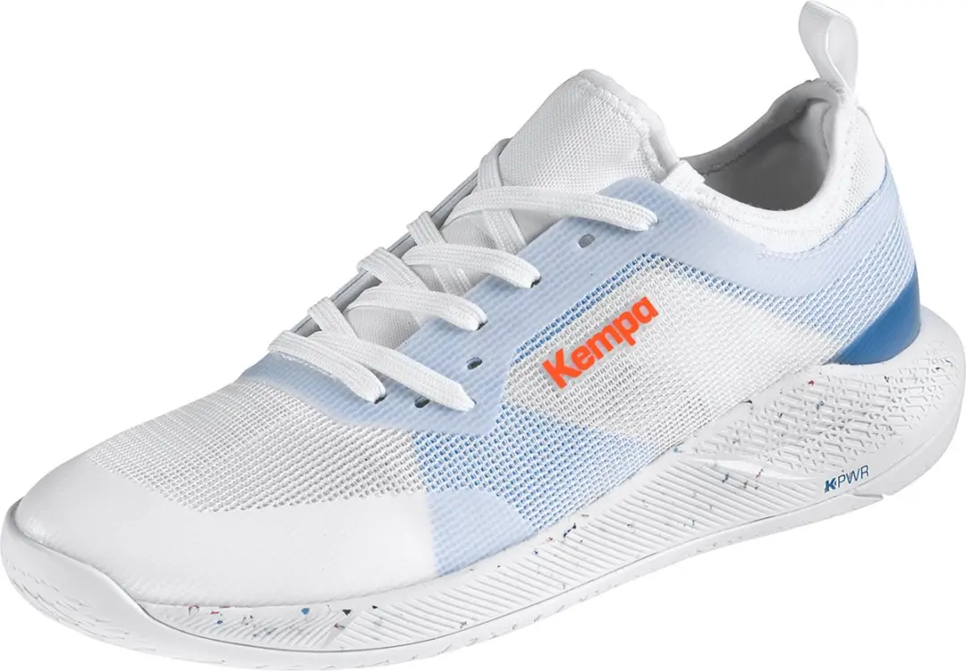 Kempa KOURTFLY Heren Handbalschoenen 200867201 - 45 - Wit/Blauw