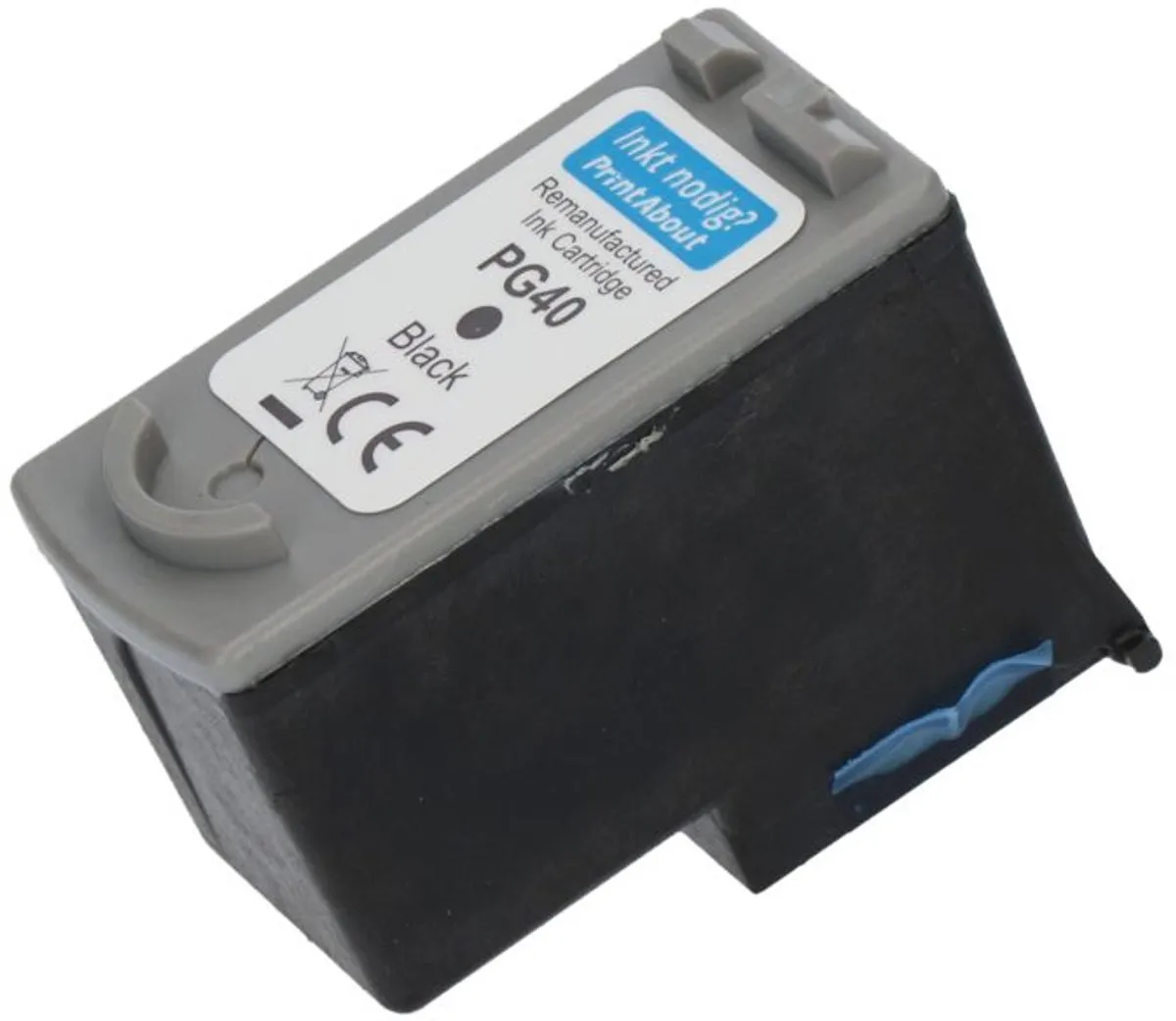 PrintAbout PG-40 Inktcartridge - Zwart - 19ml - o.a. Canon PIXMA