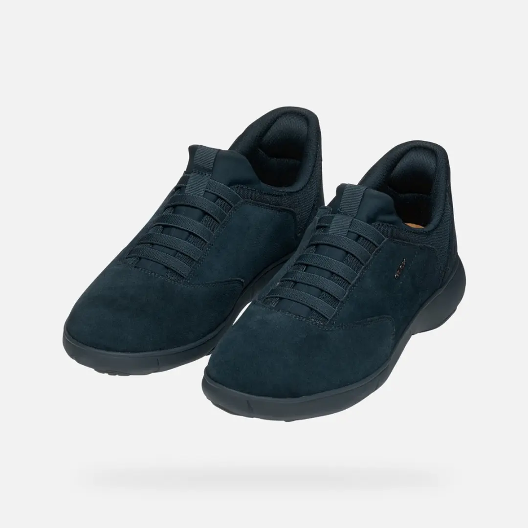 Geox Nebula 2.0 Plus Heren Sneakers - Marineblauw Maat 42