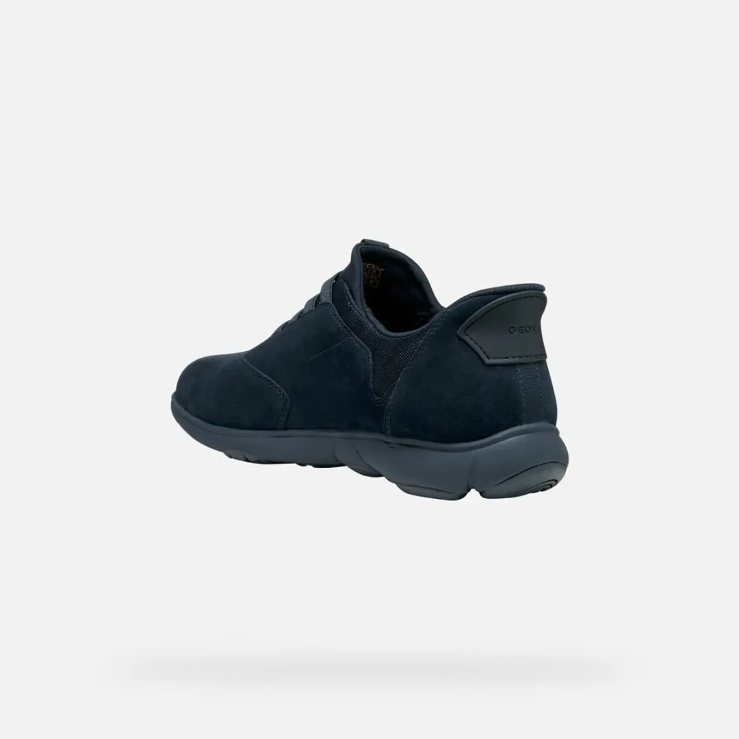 Geox Nebula 2.0 Plus Heren Sneakers - Marineblauw Maat 42