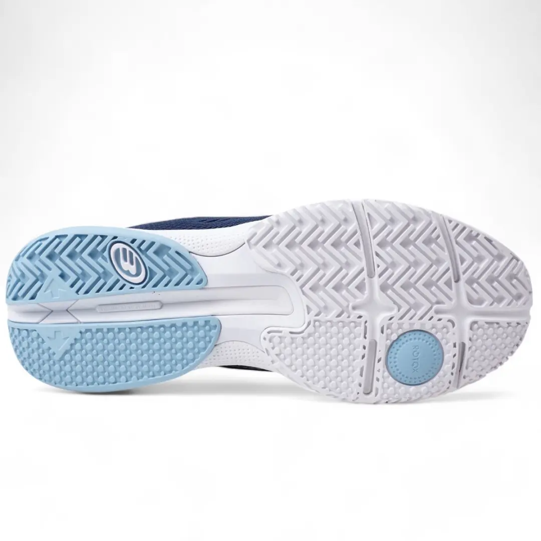Bullpadel Flow 25V Dames Padelschoen Kleur: Blauw,Maat: 37