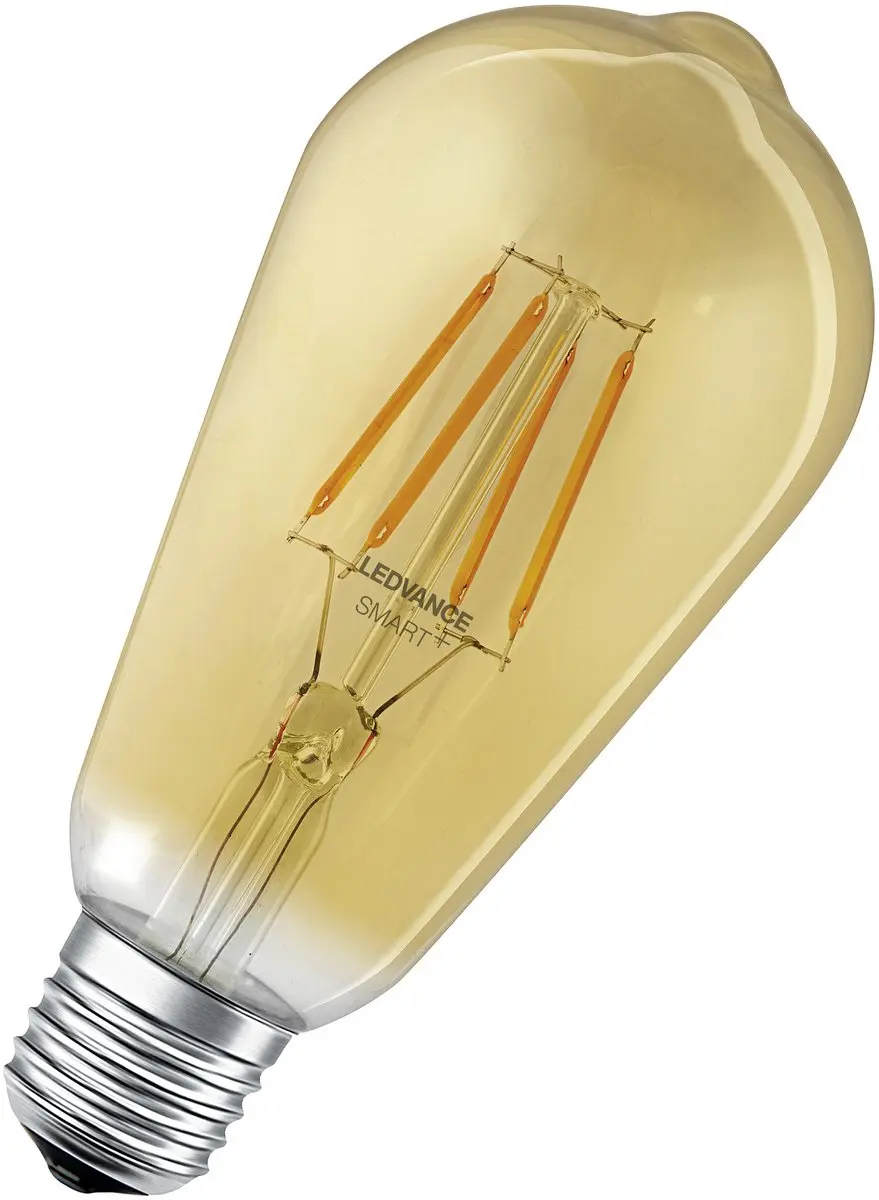 LEDVANCE SMART+ Filament Edison E27 6W - Warm wit 2400K - Helder - afbeelding 5 van 6