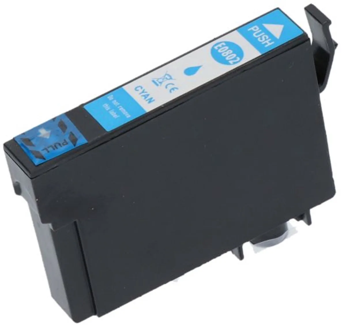 PrintAbout T0802 Inktcartridge Cyaan - 13ml - Epson