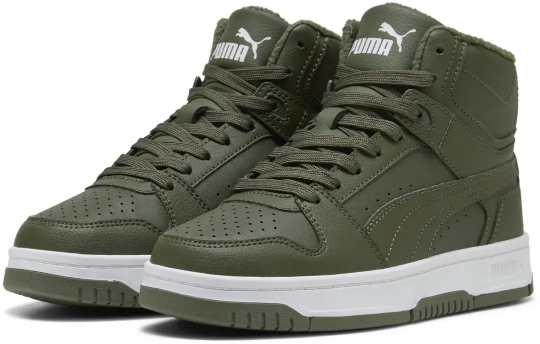 PUMA Rebound Slam Mid WTR Jr - 37.5 - Moss Veil - afbeelding 3 van 6