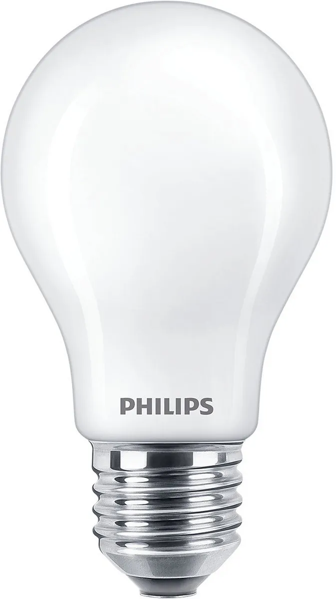 Philips LED E27 Warmwit 4.5W Mat Glas