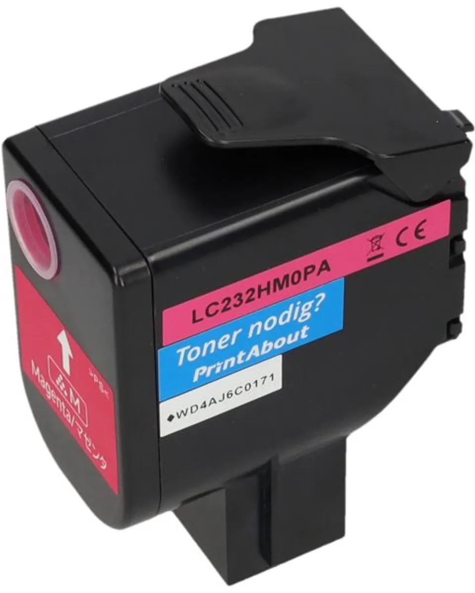 PrintAbout Lexmark C232HM0 Toner Magenta - 2.500 pagina's