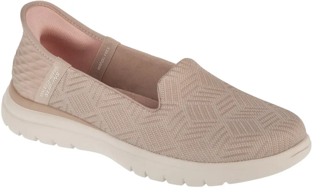 Skechers Instapper Hands-Free Slip-Ins On The Go Flex Clover 138182 TPE Taupe Ma
