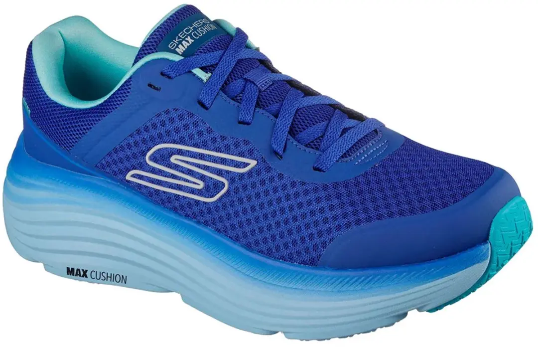 Skechers Max Cushioning Endeavour Hardloopschoenen - Blauw 46 - afbeelding 4 van 6