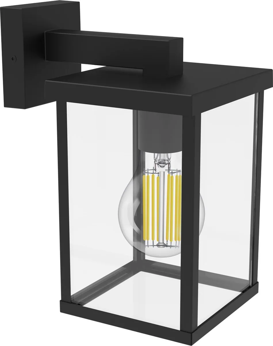 Philips Bellini Wandlamp E27 - Zwart