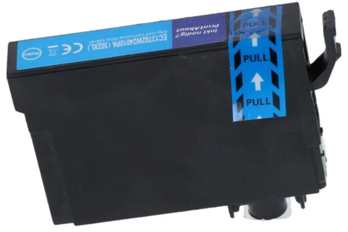 PrintAbout Epson 502 Cyaan Inktcartridge C13T02V24010-PA - 14ml