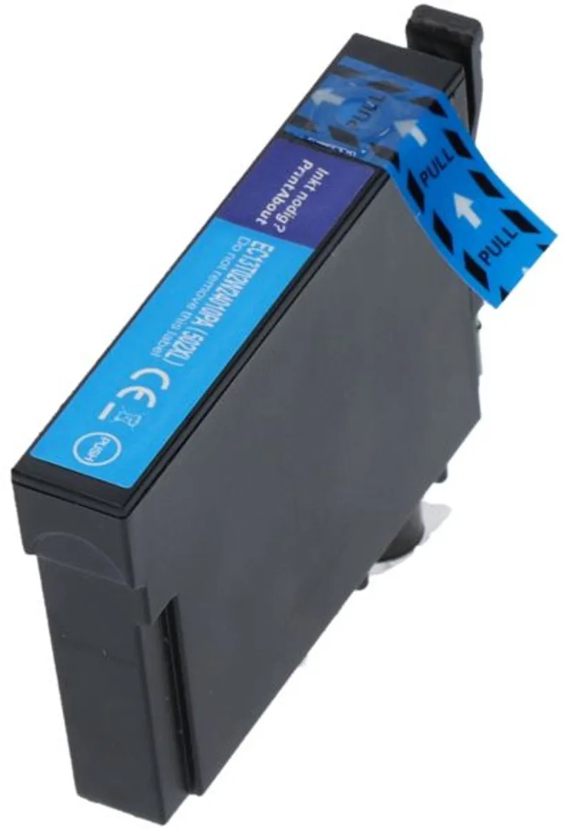 PrintAbout Epson 502 Cyaan Inktcartridge C13T02V24010-PA - 14ml